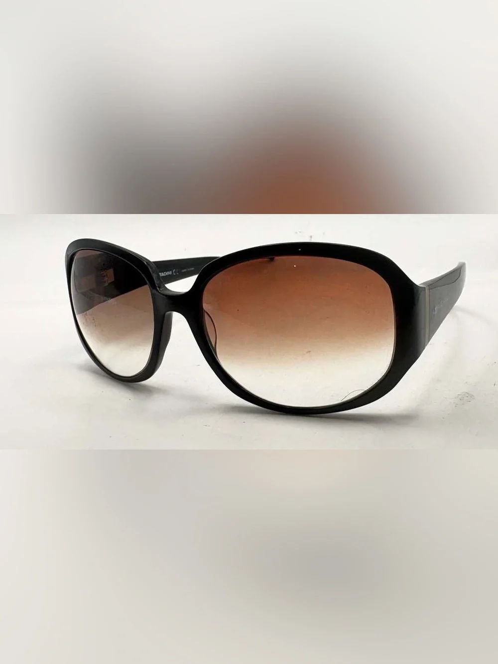 Adrienne Vittadini AV5034S Black Oval Sunglasses Frames Only